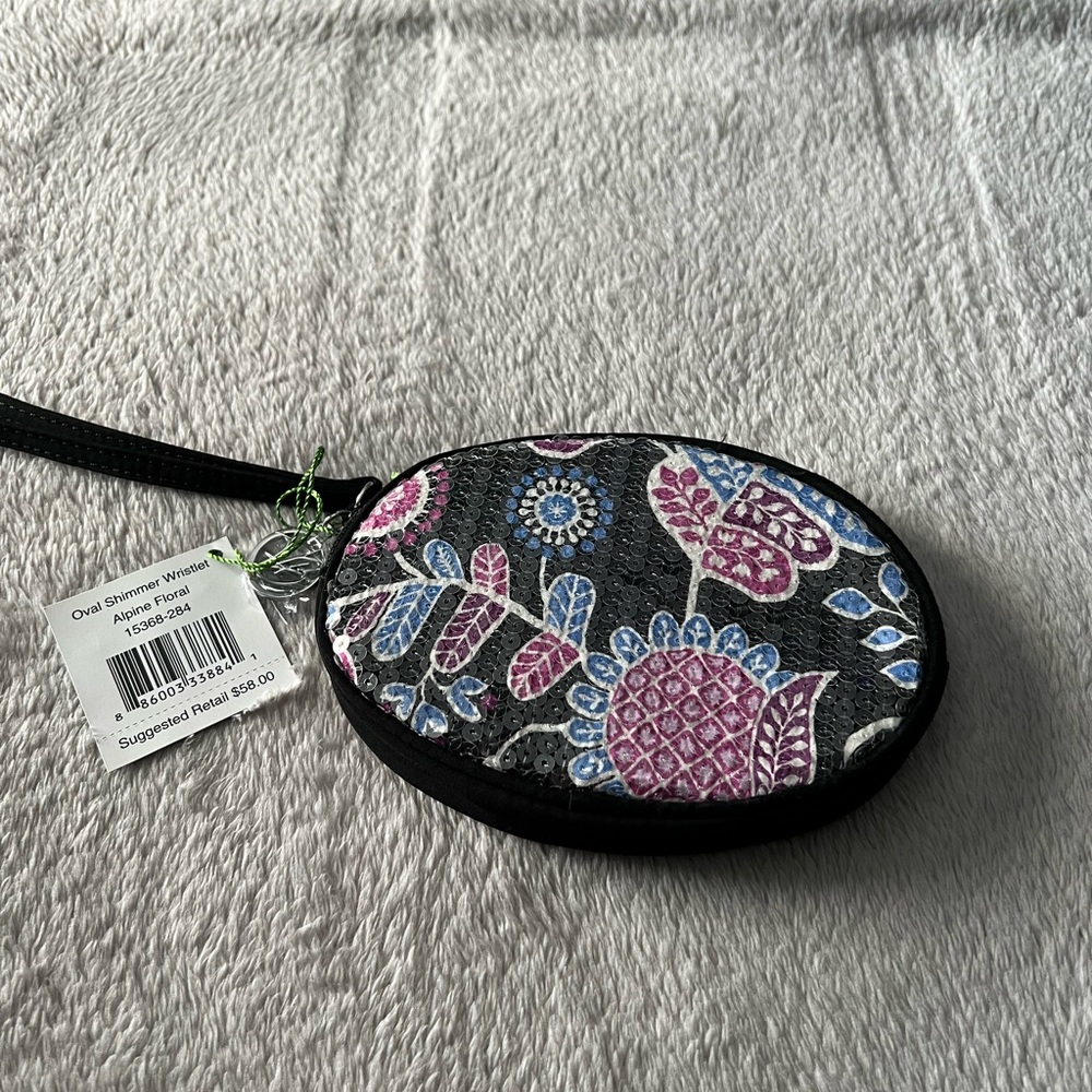 Vera Bradley Shimmer Wristlet